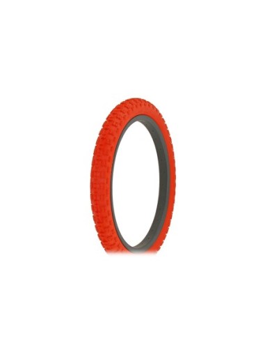 Tire 18 x 2.125 Red/Red Side Wall HF-143G.